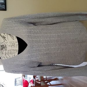 Beautiful cable knit wool sweater